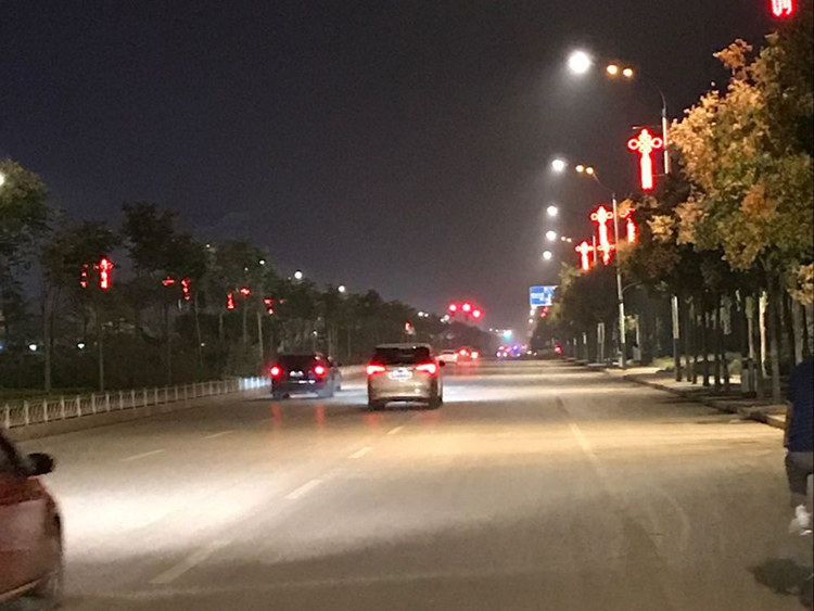 菏澤市鄆城縣水滸路、金河路照明改造